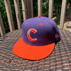 Clemson Omaha Purple and Orange Hat